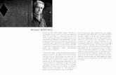 Roland BARTHES - th3.frth3.fr/imagesThemes/docs/Theorie_  · PDF fileRoland Barthes (1915-1980), critique littéraire et sémiologue français, publie L’Empiredes signes en 1970.