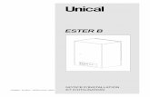 ESTER B (330804 1002) - doc.unical.frdoc.unical.fr/notices_techniques/G_ESTER_ B__08_05.pdf · 2.2.2 Fixation de la plaque de raccordement..... pag. 8 2.2.3 Mise en place de la chaudière