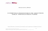 COMPTES DISSOCIES DE GESTION SNCF INFRASTRUCTUREmedias.sncf.com/sncfcom/pdf/finance/comptes/Comptes_dissocies_SNCF... · Depuis l’exercice 2009, du fait de l’absence de visibilité