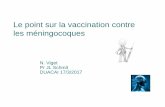 Le point sur la vaccination contre les méningocoques · 30 000 étudiants dijonnais vont devoir être vaccinés à partir de la semaine prochaine après la survenue de trois cas,