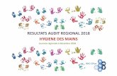 RESULTATS AUDIT REGIONAL 2018 HYGIENE DES MAINSrhc-arlin.pasman.fr/wp-content/uploads/2018/12/HDM-audit-RHC-CPIAS... · Evaluation des pratiques centrée sur la technique de la friction