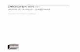 SAMEDI 21 MAI 2016 20H MAISON DE LA RADIO - AUDITORIUM · Karol Beffa, György Ligeti, Fayard, 2016 : la somme en langue française sur Ligeti, sortie il y a quelques jours, dont