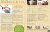 Lettre de presse - novembre 2013 Cooking News · Lettre de presse - novembre 2013 Le goûter des produits laitiers Riz au lait, spéculoos et confiture de lait Pâte à tartiner maison