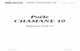 Poêle CHAMANE 10 - invicta.fr · Poêle CHAMANE 10 Référence : 6156 14 SP le 29/03/2018 Page 5 sur 9 Repère Nbr Désignation Référence 1 3 BOUCHON FONTE FB610461