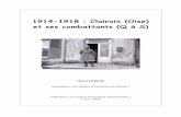 1914-1918 : Clairoix (Oise) et ses combattants (Q à S) · 2 Sommaire • Préambule p. 03 • Les mesures préventives contre les bombardements p. 04 • Les noms commençant par