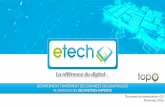 DEPARTEMENT TRAITEMENT DES DONNEES … · 2 Présentation de la société eTech est une ESN (Entreprise au Service du Numérique) basée à MADAGASCAR, spécialisée dans le développement