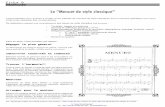 Le Menuet De Style Classique 1 - jmt-musique.comjmt-musique.com/libre_service/Le_Menuet_De_Style_Classique_1.pdf · d’harmonie classique des conservatoires. Sa réalisation requiert