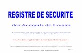 Registre de sécurité ALSH - s3.e-monsite.coms3.e-monsite.com/2011/03/08/17430532registre-de-securite-pdf.pdf · Page | 3 Service Périscolaire – Ville de Bourg-la-Reine I - L’encadrement