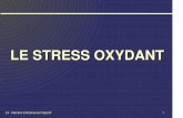 Le stress oxydant - psychaanalyse.com OXYDANT - DIAPORAMA ( 48... · + 4 H + + 4 e- → 2 H 2 O Réduction quasi-instantanée de l'O 2 ... alzheimer, rhumatismes... L3 - Mention Entraînement