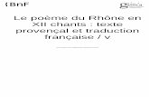 Mistral, Frédéric (1830-1914). Le poème du Rhône en XII ...noelpecout.blog.lemonde.fr/files/2012/12/poeme-du-rhone.pdf · Farien ana si dono emai si frh~ Corossrrdo e frèro autant