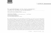La psychologie et le sens commun: croire le savant ou le ...ife.ens-lyon.fr/publications/edition-electronique/education... · (Lécuyer, Streri, Pêcheux 1994, 1996). Mais en 1972,