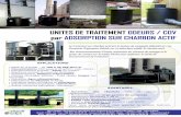Plaquette Charbon actif - airpoll.fr CHARBON ACTIF v4.pdf · Deux sociétés regroupées et spécialisées dans l’ingénierie et traitement des odeurs / COV – Airpoll -LYON -Tel