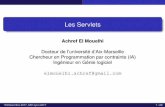 Les Servlets - lsis.org · (Servlet) Serveur Vue (page JSP) Modele (Java Bean) Requete^ HTTP Rep onse HTTP 18 Decembre 2017, CDI Lyon 2017´ 4 / 29. Une premi`ere servlet Une premiere