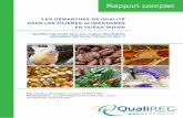 Les démarches de qualité dans les filières alimentaires en ... Rapport_qualité... · 3 Hazard Analysis of Critical Control Point (HACCP) 4 Référentiel de bonnes pratiques agricoles
