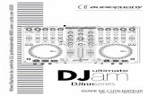 Mixer/Surface de contrôle DJ professionnelle MIDI avec ... · 4 canaux de haut vol intégrant le contrôle de vos platines et de votre table de mixage virtuelle avec une quantité