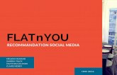 RECOMMANDATION SOCIAL MEDIA - cjoint.com©lanieDurand... · Une stratégie social media déployée sur une durée de 6 mois Un découpage objectivé : 1 N;G1S =J7 N Créer et diffuser