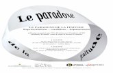 LE PARADOXE DE LA FINITUDE Représentations – conditions ... · PDF file3 mai 2018 (Fondation Calouste Gulbenkian Délégation en France) 9h30 – 10h00 Accueil 10h00 – 10h45 Bruno