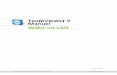 Manuel TeamViewer 9 – Wake-on-LAN · non pris en charge sous Mac OS X États d'alimentation pris en charge. Si ces prérequis sont respectés, vous pouvez alors configurer votre