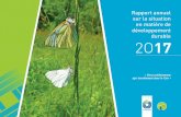 Rapport annuel sur la situation en matière de ... 21/rapport agenda 21 - 2017... · Rapport annuel sur la situation en matière de développement durable 2O 17 A C T E 2 « Vivre
