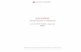 ASTRÉE - theatre-classique.fr · ASTRÉE TRAGÉDIE LYRIQUE LA FONTAINE, Jean de 1691 Publié par Gwénola, Ernest et Paul Fièvre, Octobre 2015 - 1 -
