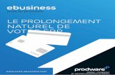 LE PROLONGEMENT NATUREL DE VOTRE ERP · Product Information Management E-Business Website ADV fi˙ˆˇ˘˚ fiˇ˘˙ ERP fi˚˛˝˙ˆˇ˘ ˆ fi fiˇ˘˙ Clients M-Commerce E-Commerce