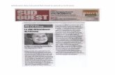 Article paru dans le journal Sud-Ouest le samedi 4 Avril 2009 · Le rôle déterminant de l'écoute Hélène Delafaorie a soullgné le rôle crucial de l'écoute dans les apprentissages.