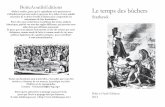 Le temps des bûc hers BoiteAoutilsEditions - infokiosques.net · Malleus Maleficarum (Le «Marteau des sorcières»), traité de dominicains alalemands publié à Strasbourg en 1486
