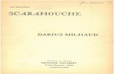 Darius Milhaud - Scaramouche pour deux pianosb97032/Darius Milhaud - Scaramouche... · pour deus pianos SCARAMOUCHE DARIUS MILHAUD PRINTED IN FRANCE ÉDITIONS SALABERT 22, Rue Chauchat
