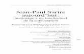 Jean-Paul Sartre aujourd’hui - grep-mp.com · JEan-PauL sartrE auJouD’HuI 269 Parcours - 2009-2010 Jean-Paul Sartre aujourd’hui : hommage à un intellectuel de la contestation