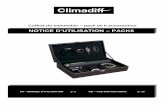 Coffret du sommelier pack de 6 accessoires - climadiff.com · 2 Avant toute utilisation, merci de lire et appliquer les règles de sécurité et d'utilisation du présent manuel.