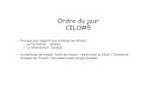 Ordre du jour CILO#5 - indico.in2p3.fr fileOrdre du jour CILO#5 •Pourquoi par rapport aux missions sociétales : •La Formation (slides) •La Valorisation (slides) •La méthode