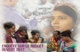 L'Enquête sur le budget ouvert (EBO) - cabri-sbo.org · 3 La méthodologie de l'EBO • La seule évaluation indépendante et comparative de la transparence et responsabilité budgétaires
