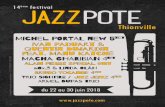 Avec le soutien du Conseil Départemental de la …jazzpote.com/wp-content/uploads/2018/Programme-Jazzpote...Guidée par Ralph Alessi, Uri Caine, Jason Moran, Ravi Coltrane à la School