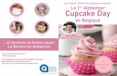 La Fondation Recherche Alzheimer présente : Le 1er ... · Nous avons rebaptisé tout le mois de septembre en ‘Mois du cupcake’ ainsi vous avez tout le temps de participer à