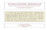 Canzonette francesi - canzonette... · PDF fileI circa cinquecento spartiti di canzoni da battello della predetta raccolta e quelli sparsi nelle numerose raccolte pubbliche e private