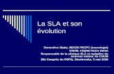 La SLA et son évolution - palli-science.com · La SLA et son évolution Geneviève Matte, MDCM FRCPC (neurologie) CHUM, Hôpital Notre-Dame . Responsable de la clinique SLA et maladies