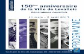 Programme de l'exposition pour les 150 ans de la Ville de ... · Le 1er janvier 1867, la loi instaurant la création de la commune de Levallois-Perret, promulguée quelques mois plus