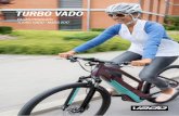 PAGES PRODUITS TURBO VADO - MARS 2017 · TURBO VADO 4.0 . NRDCRED/BLACK. STN/BLK/PLAT. Depuis quelques années notre technologie Turbo a révolutionné le monde du vélo à assistance