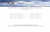 NOTICE D’UTILISATION - Airtonairton.fr/wp-content/uploads/2016/10/403752-403753-403754.pdf · - 6 - VUE ECLATEE / DESCRIPTIF TAC 18 CSA/H TAC 18 CHSA/H 7 N Nom Qte MODELES UNITE