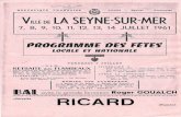 ·10, ·12, .. 13, 14 ·JU,L LET .1961. .. Jfla.jcautran.free.fr/archives_familiales/ouvrages_numerises/programmes... · BAR BARALE, Quartier Les Plaines - BAil COLOMBAN!, Quartier