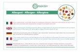 Allergeni - Allergen - Allergène - Confesercenti Bergamo · “Caro ospite/cliente, se hai delle allergie e/o intolleranze alimentari chiedi pure informazioni sul nostro cibo e sulle
