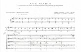  · AVE MARIA a cappella ou avec accompagnement d'orgue ou de piano Arrangement : Bernard de Crépy 55 environ Giulio Caccini (1550 1618) Révision : Philippe Caillard ve ve ve ve