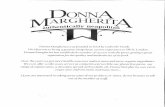 donna-margherita.com · E'PRIMM - MAIN COURSES O'SPAGHETT DONNA MARGHERITA (V) Pasta Rummo Spaghetti withfresh Sicilian cherty tomatoes, , garlic and cold press extra virgin o.oil!