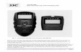 JJC WT-868 Intervallomètre avec télécommande radio WT-868_FR.pdf · Version Française du Manuel Utilisateur du JJC WT-868, élaborée par Bernard Petit à partir de la version