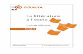 ©MEN-DGESCO 2018 - cache.media.eduscol.education.frcache.media.eduscol.education.fr/file/Litterature/87/0/Repro_LISTE... · 1 Angeli, May Dis-moi Le Sorbier 3 2 Anno, Mitsumasa C