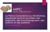 La Pleine Conscience ou Mindfulness, appliquée dans le ...rsp-66.fr/.../03/...ou-Mindfulness-dans-le-quotidien-professionnel.pdf · La pleine conscience ou Mindfulness Définition