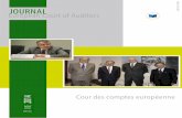 JOURNAL - European Court of Auditors · 07 interview with the president of the corte dei conti, ... and giovanni coppola, the consigliere responsible for the italian court’s international