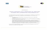 Guide d’utilisation pour l’application du référentiel ... · CWA Partie II Guide d’utilisation pour l’application du référentiel européen des compétences informatiques
