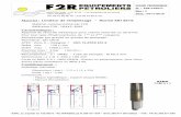 F2R FICHE TECHNIQUE N° : F2R FT0077 Rev : 3 MASTER …f2robinetterie.pagesperso-orange.fr/FT/F2R FT0077.pdf · norme UNI EN 1127-1 s'assurer qu'il n'y pas présente des risques associés
