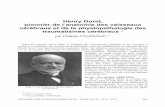 Henry Duret, pionnier de l’anatomie des vaisseaux ... · Henry Duret, pionnier de l’anatomie des vaisseaux cérébraux et de la physiopathologie des traumatismes cérébraux *